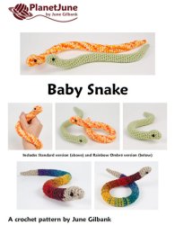 (image for) Baby Snake DONATIONWARE crochet pattern