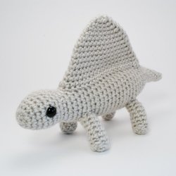 Dinosaurs Set 3 - THREE amigurumi crochet patterns