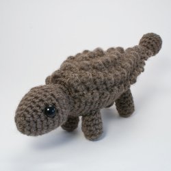 Dinosaurs Set 3 - THREE amigurumi crochet patterns