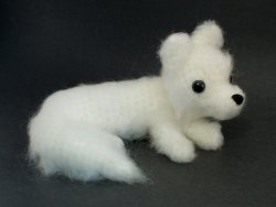 Arctic Fox amigurumi crochet pattern