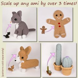 (image for) The Complete Guide to Giant Amigurumi - a crochet ebook by June Gilbank