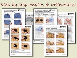 (image for) The Complete Guide to Giant Amigurumi - a crochet ebook by June Gilbank