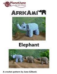 AfricAmi Elephant amigurumi crochet pattern