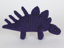 Kentrosaurus amigurumi dinosaur EXPANSION PACK crochet pattern