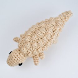 (image for) Panoplosaurus amigurumi dinosaur EXPANSION PACK crochet pattern