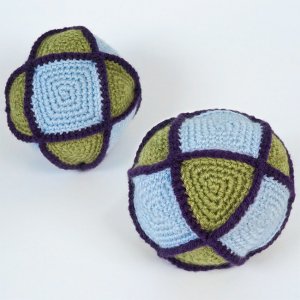 (image for) Cuboctahedron EXPANSION PACK crochet pattern