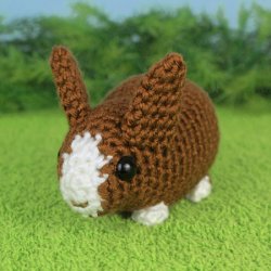 (image for) Baby Bunnies 2 - three EXPANSION PACK amigurumi crochet patterns