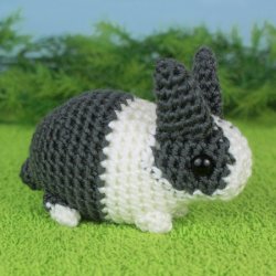 (image for) Baby Bunnies 2 - three EXPANSION PACK amigurumi crochet patterns