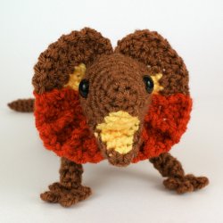 (image for) Frilled Lizard EXPANSION PACK crochet pattern