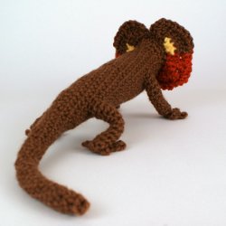 (image for) Frilled Lizard EXPANSION PACK crochet pattern