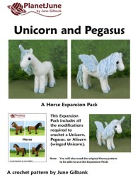 Unicorn and Pegasus EXPANSION PACK crochet pattern