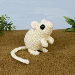 Mini Mammals 2: three EXPANSION PACK amigurumi crochet patterns: Hamster, Gerbil, Kangaroo Rat