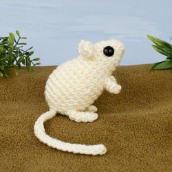 Mini Mammals 2: three EXPANSION PACK amigurumi crochet patterns: Hamster, Gerbil, Kangaroo Rat