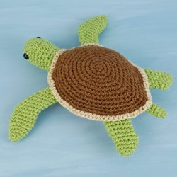 Simple-Shell Sea Turtle EXPANSION PACK crochet pattern