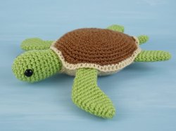 Simple-Shell Sea Turtle EXPANSION PACK crochet pattern