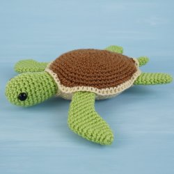 Simple-Shell Sea Turtle EXPANSION PACK crochet pattern