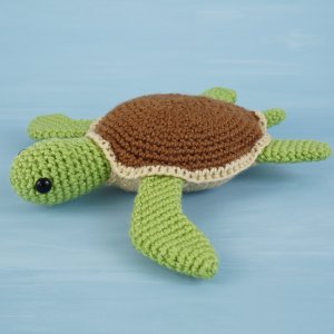 Simple-Shell Sea Turtle EXPANSION PACK crochet pattern