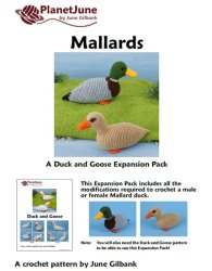 (image for) Mallards (Ducks) EXPANSION PACK crochet pattern