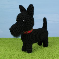 AmiDogs Scottish Terrier (Scottie) amigurumi crochet pattern