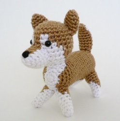 AmiDogs Shiba Inu amigurumi crochet pattern