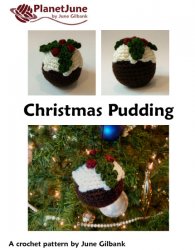 Christmas Pudding DONATIONWARE crochet pattern