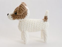 (image for) AmiDogs Jack Russell Terrier amigurumi crochet pattern