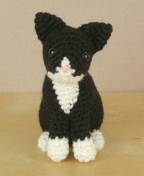 AmiCats Tuxedo Cat amigurumi crochet pattern