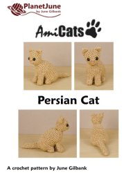 AmiCats Persian Cat amigurumi crochet pattern