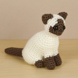 (image for) AmiCats Himalayan Cat amigurumi crochet pattern