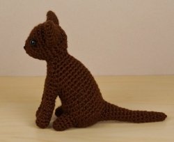 (image for) AmiCats Burmese Cat amigurumi crochet pattern