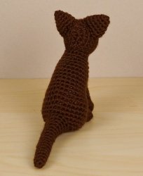 AmiCats Burmese Cat amigurumi crochet pattern