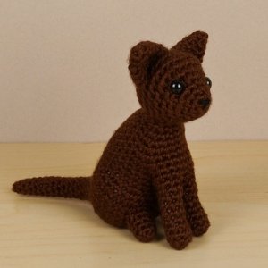 AmiCats Burmese Cat amigurumi crochet pattern