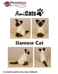 AmiCats Siamese Cat amigurumi crochet pattern