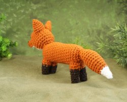 Red Fox amigurumi crochet pattern