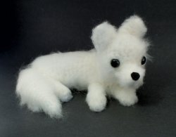 Arctic Fox amigurumi crochet pattern