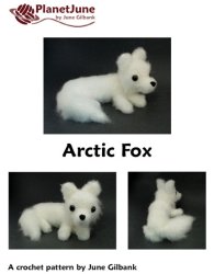 Arctic Fox amigurumi crochet pattern