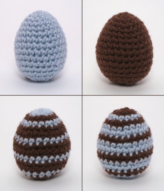 (image for) Easter Eggs amigurumi crochet pattern - Click Image to Close