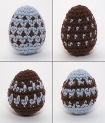 (image for) Easter Eggs amigurumi crochet pattern