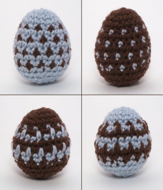 (image for) Easter Eggs amigurumi crochet pattern - Click Image to Close
