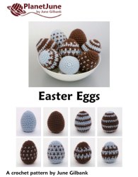 (image for) Easter Eggs amigurumi crochet pattern