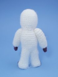 (image for) Yeti and Bigfoot - amigurumi crochet pattern