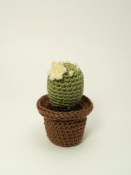 (image for) Cactus Collection 1: FOUR realistic crochet patterns