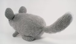 Chinchilla amigurumi crochet pattern