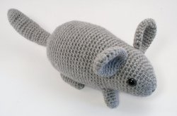 Chinchilla amigurumi crochet pattern