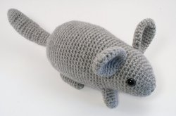 Chinchilla amigurumi crochet pattern