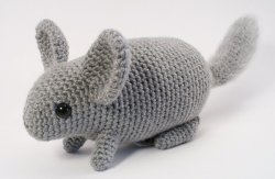 Chinchilla amigurumi crochet pattern