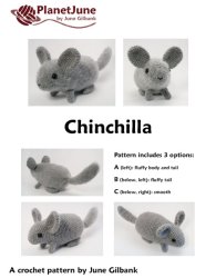 Chinchilla amigurumi crochet pattern