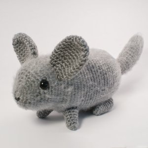 Chinchilla amigurumi crochet pattern