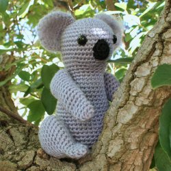 Koala amigurumi crochet pattern