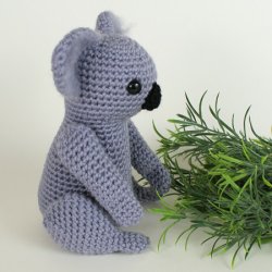 Koala amigurumi crochet pattern